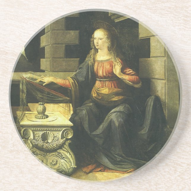 Leonardo da Vinci's Annunciation of the Lord Coaster (Front)