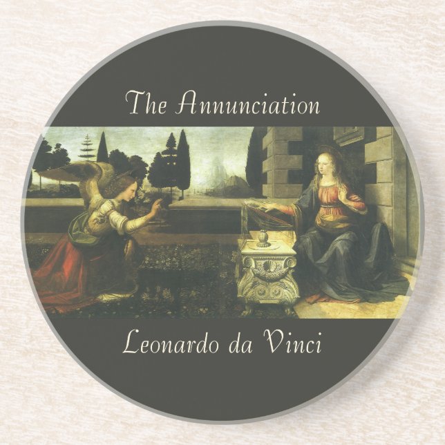 Leonardo da Vinci's Annunciation of the Lord Coaster (Front)