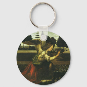 Leonardo da Vinci's Annunciation of the Lord Key Ring
