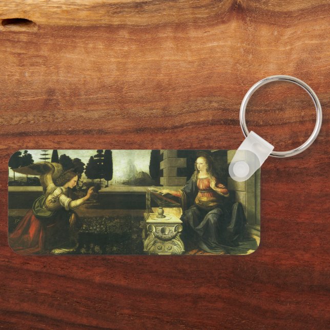 Leonardo da Vinci's Annunciation of the Lord Key Ring (Front)