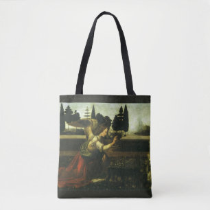 Leonardo da Vinci's Annunciation of the Lord Tote Bag