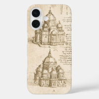 Leonardo da Vinci's Architectural Cathedral Study