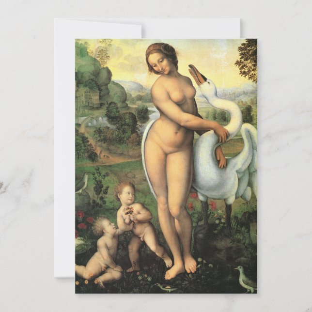 Leonardo da Vinci's Leda and the Swan (Front)