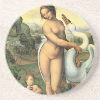 Leonardo da Vinci's Leda and the Swan Coaster