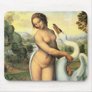 Leonardo da Vinci's Leda and the Swan Mouse Mat
