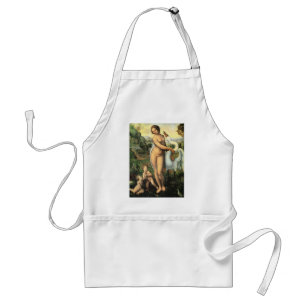Leonardo da Vinci's Leda and the Swan Standard Apron