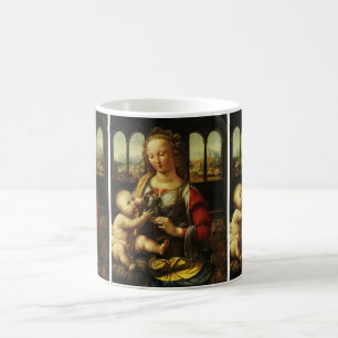 Leonardo da Vinci's Madonna of the Carnation Coffee Mug