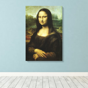 Leonardo da Vinci's Mona Lisa, Renaissance Art Canvas Print