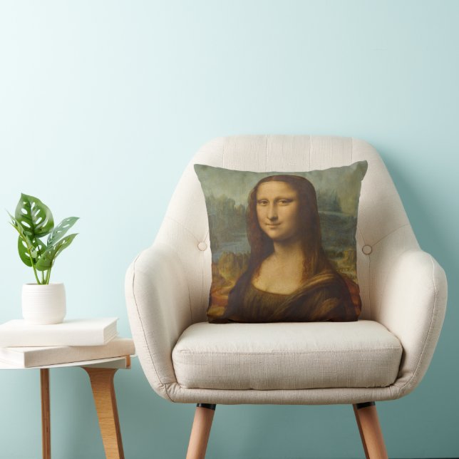 Leonardo da Vinci's Mona Lisa, Renaissance Art Cushion (Chair)