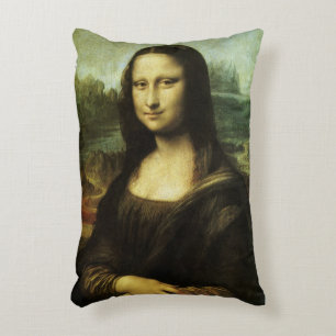 Leonardo da Vinci's Mona Lisa, Renaissance Art Decorative Cushion