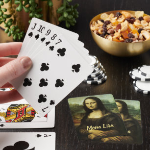 Leonardo da Vinci's Mona Lisa, Renaissance Art Playing Cards