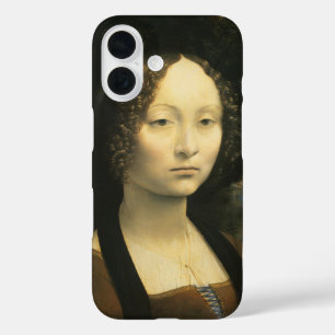 Leonardo da Vinci's Portrait of Ginevra Benci iPhone 16 Case