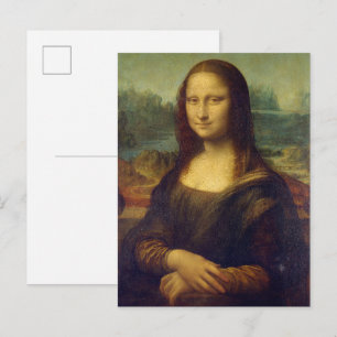 Leonardo da Vinci's Portrait of Mona Lisa Postcard