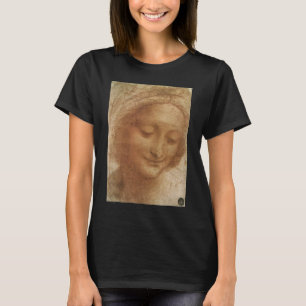 Leonardo da Vinci's Portrait of Saint Anne Study T-Shirt