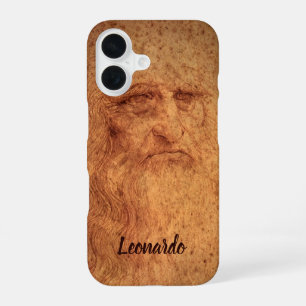 Leonardo da Vinci's Self Portrait, Renaissance Art iPhone 16 Case