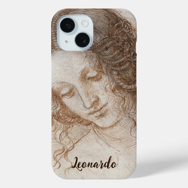 Leonardo da Vinci's Study of the Head of Leda Case-Mate iPhone Case (Back)