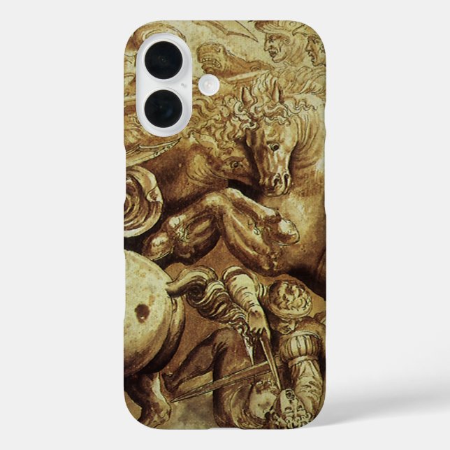 Leonardo da Vinci's The Battle of Anghiari Case-Mate iPhone Case (Back)