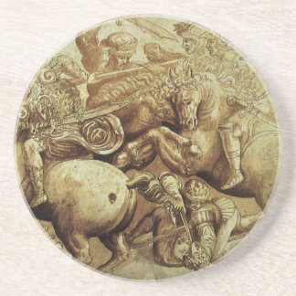 Leonardo da Vinci's The Battle of Anghiari Coaster