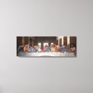 Leonardo da Vinci's The Last Supper (1495-1498)  Canvas Print