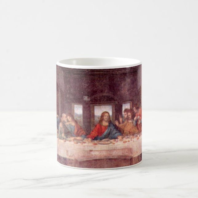 Leonardo da Vinci's The Last Supper Coffee Mug (Center)