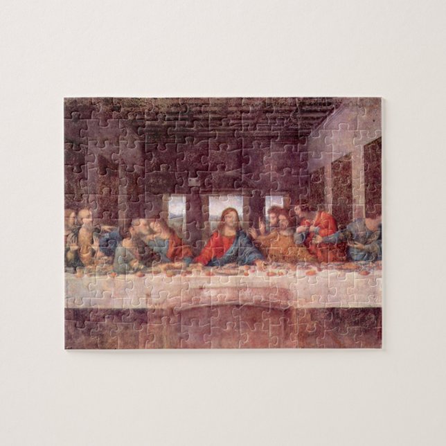 Leonardo da Vinci's The Last Supper Jigsaw Puzzle (Horizontal)