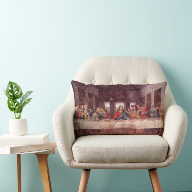 Leonardo da Vinci's The Last Supper Lumbar Cushion (Chair)