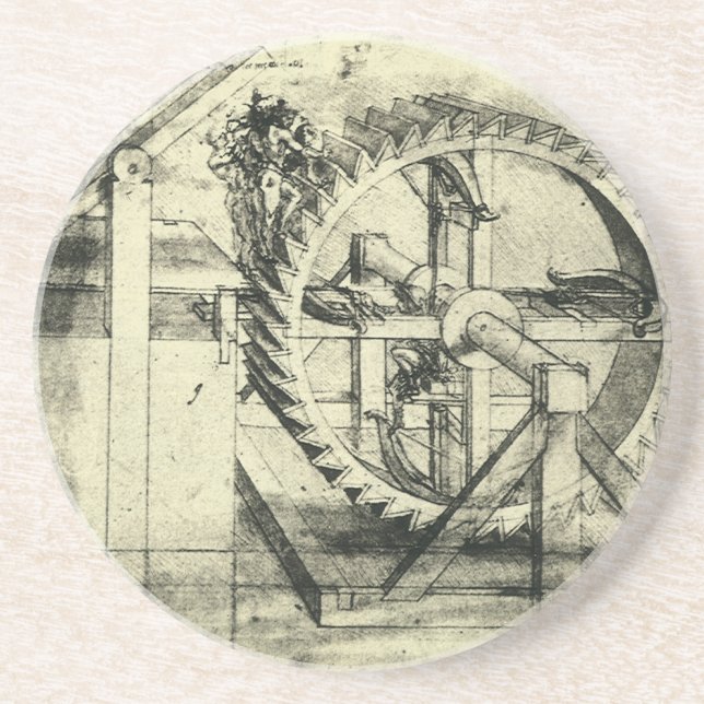 Leonardo da Vinci's Treadmill Powered Crossbow Coaster (Front)