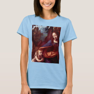 Leonardo da Vinci's Virgin (Madonna) of the Rocks T-Shirt