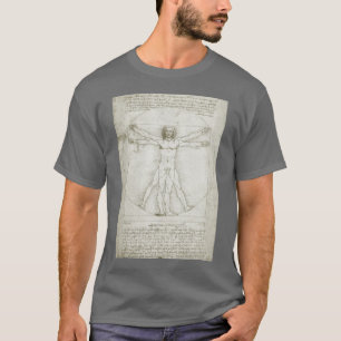 Leonardo da Vinci's Vitruvian Man T-Shirt