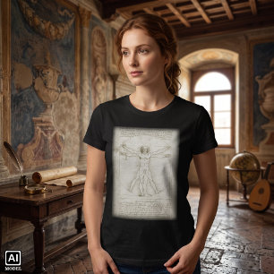 Leonardo da Vinci's Vitruvian Man T-Shirt