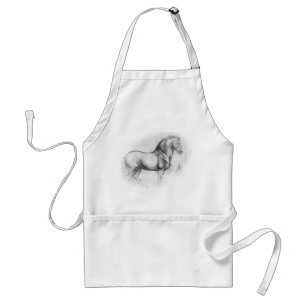Leonardo DaVinci Horse apron