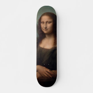 leonardo davinci- mona lisa skateboard
