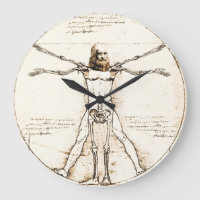Leonardo DaVinci Vitruvian Clock