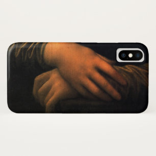 Leonardo Mona Lisa Hands iPhone X Case