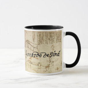 Leonardo on Art Mug