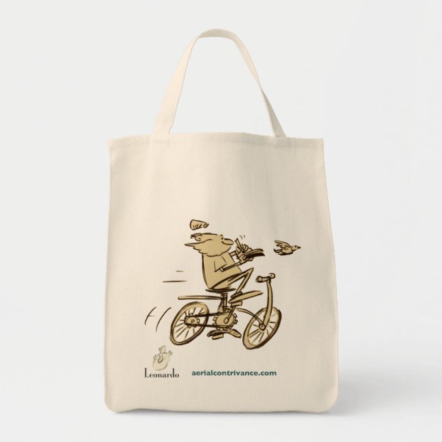 Leonardo - Organic Grocery Tote (Front)