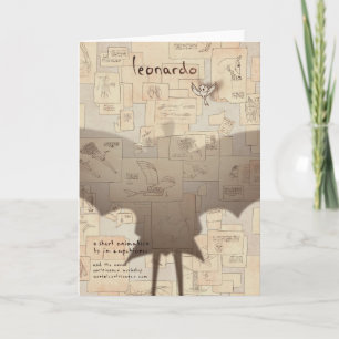 Leonardo poster art by Valentin Fischer Card