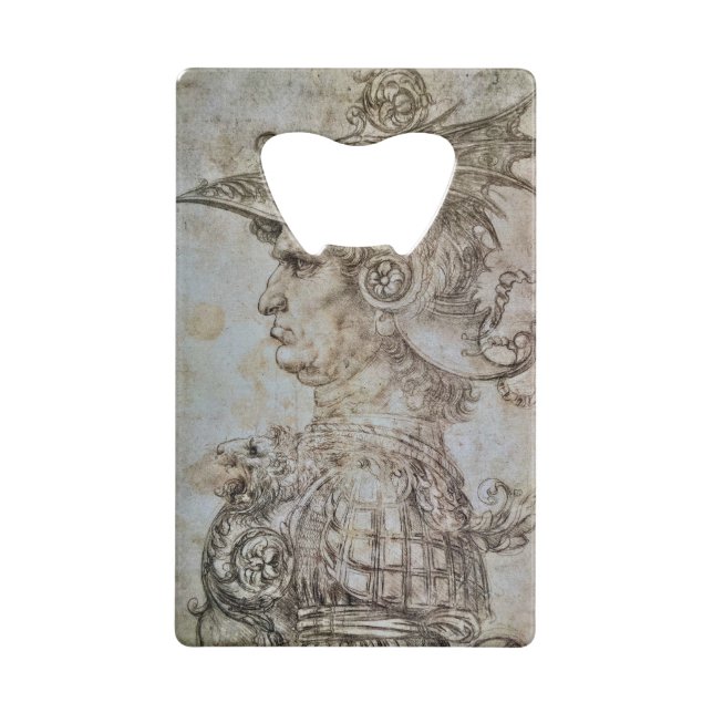 Leonardo’s Helmeted Warrior  (Back)