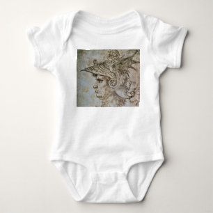Leonardo’s Helmeted Warrior Baby Bodysuit