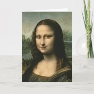 Leonardo Vinci Mona Lisa, c.1503-6 Card