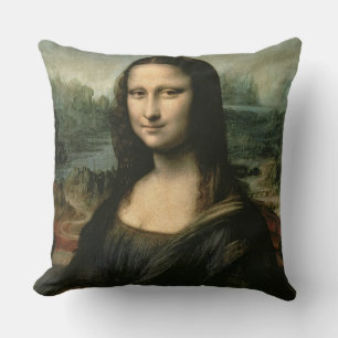 Leonardo Vinci Mona Lisa, c.1503-6 Cushion