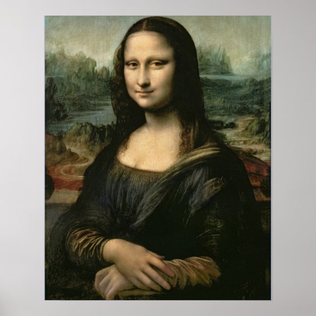 Leonardo Vinci | Mona Lisa, c.1503-6 Poster (Front)