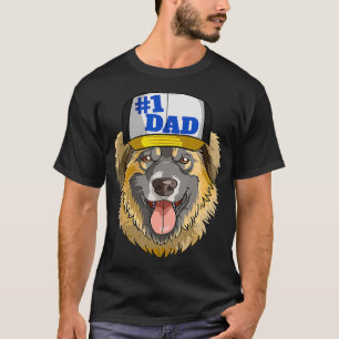 Leonberger #1 Dog Dad Father's Day T-Shirt