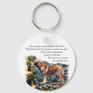 Leonberger Art Gifts Key Ring