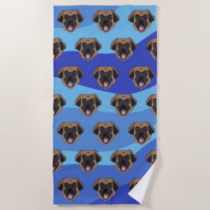 Leonberger Beach Towel