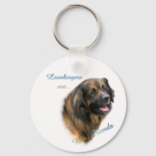 Leonberger Best Friend Keychain