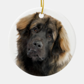 Leonberger Ceramic Tree Decoration