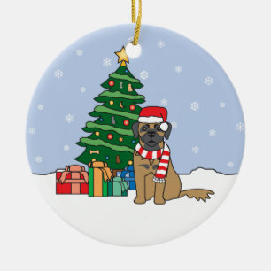 Leonberger Christmas Ornament