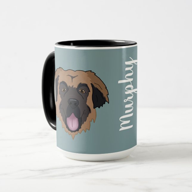  Leonberger Customisable  Mug (Front Left)