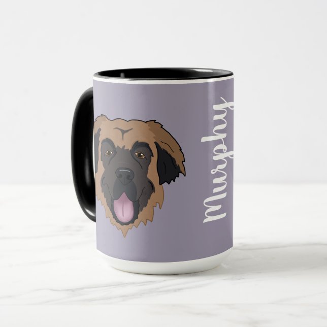  Leonberger Customisable Mug (Front Left)